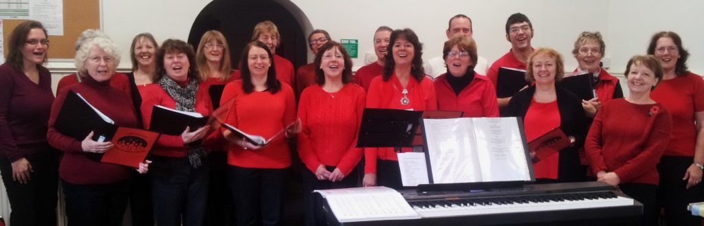 group picture of the choir, contact us for more details on 07710 174087