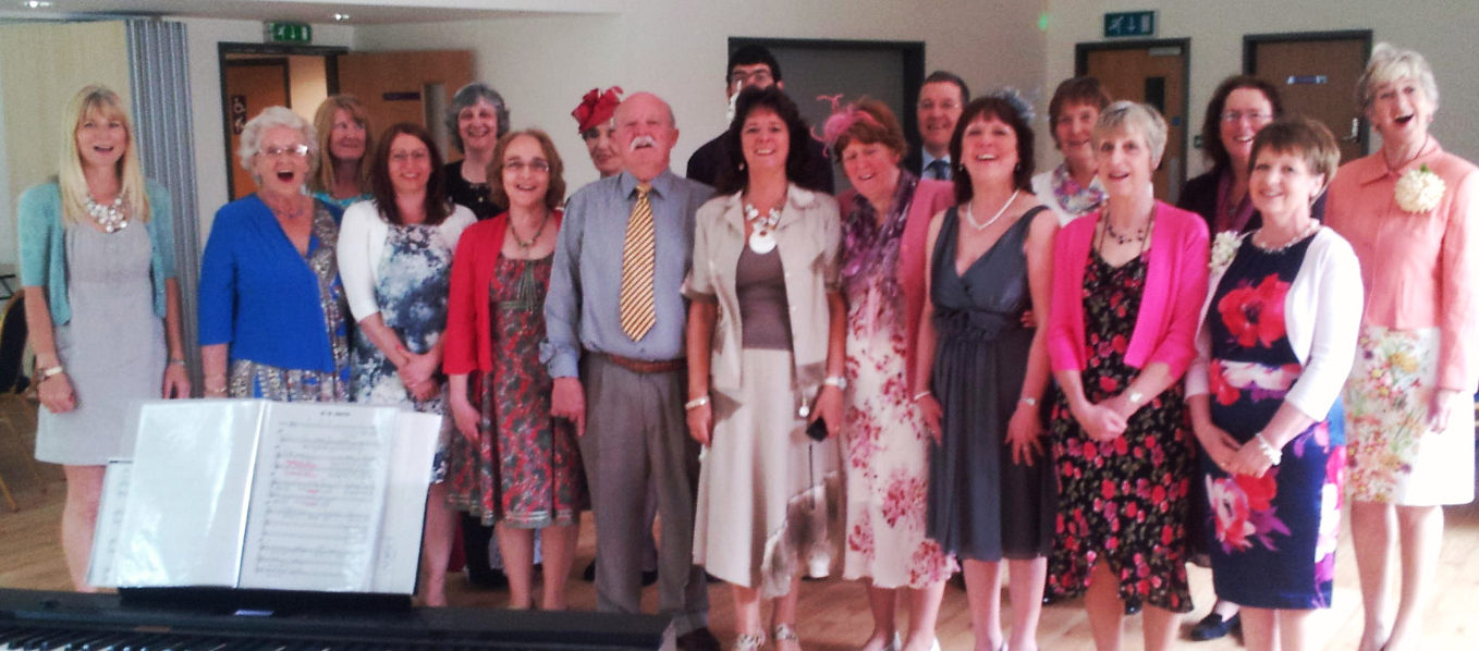 Choir at a wedding, May 2015